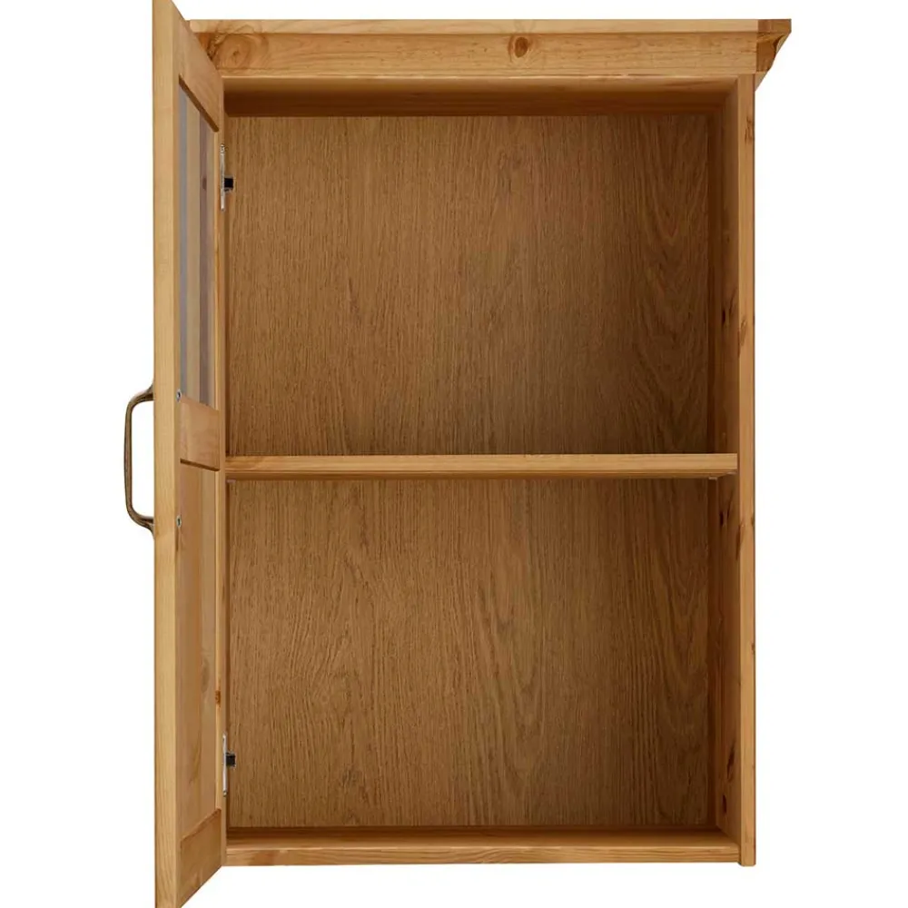 Wohnen Schränke<Küchenschrank Oberschrank aus Kiefer Massivholz - Bartholo