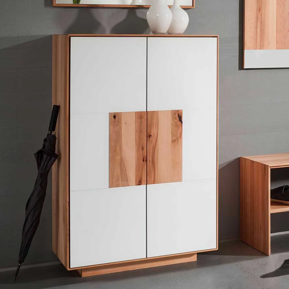 Wohnen Garderoben<Kernbuche Garderobenmöbel Kombi - Mandrey (fünfteilig)