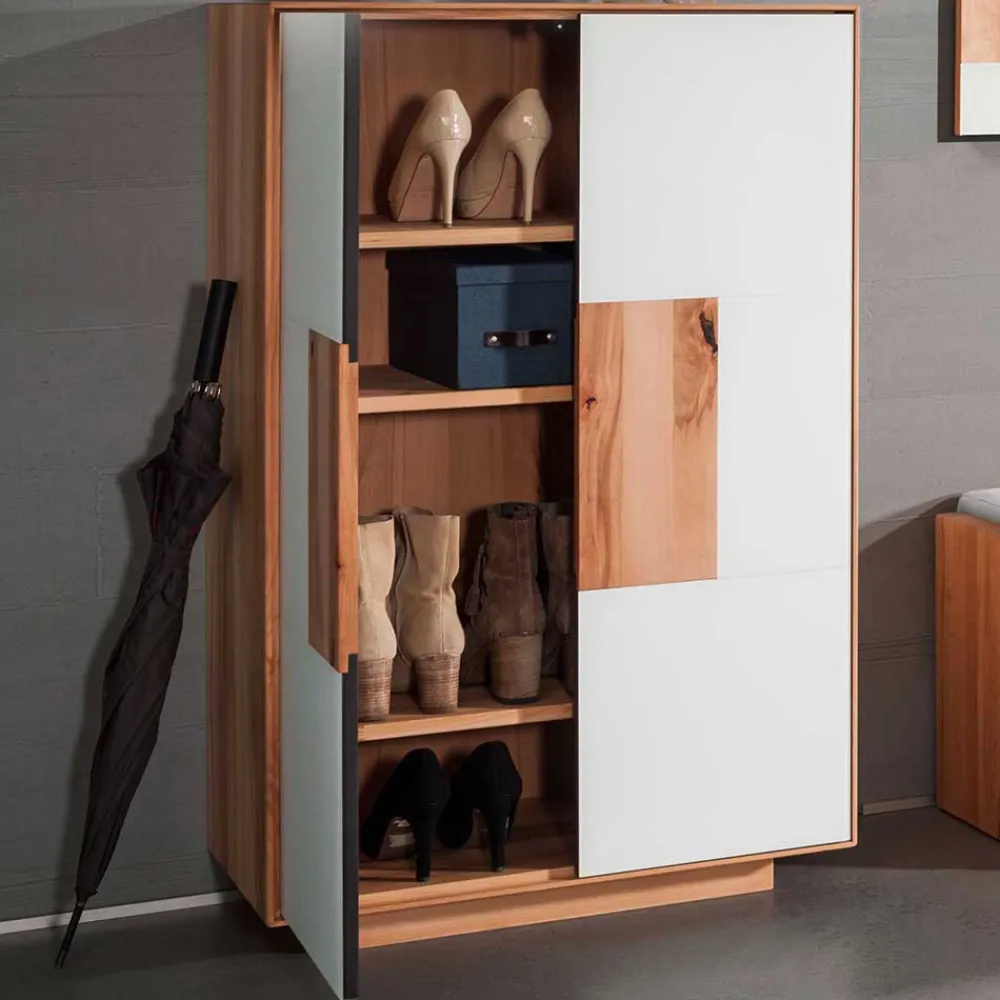 Wohnen Garderoben<Kernbuche Garderobenmöbel Kombi - Mandrey (fünfteilig)