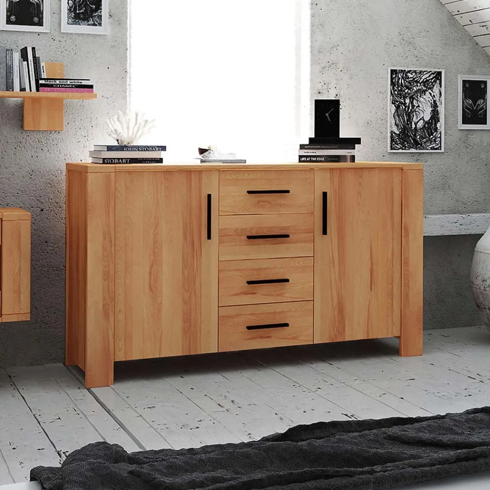 Wohnen Sideboards<Kernbuche Sideboard Mosniak aus massiv geölt