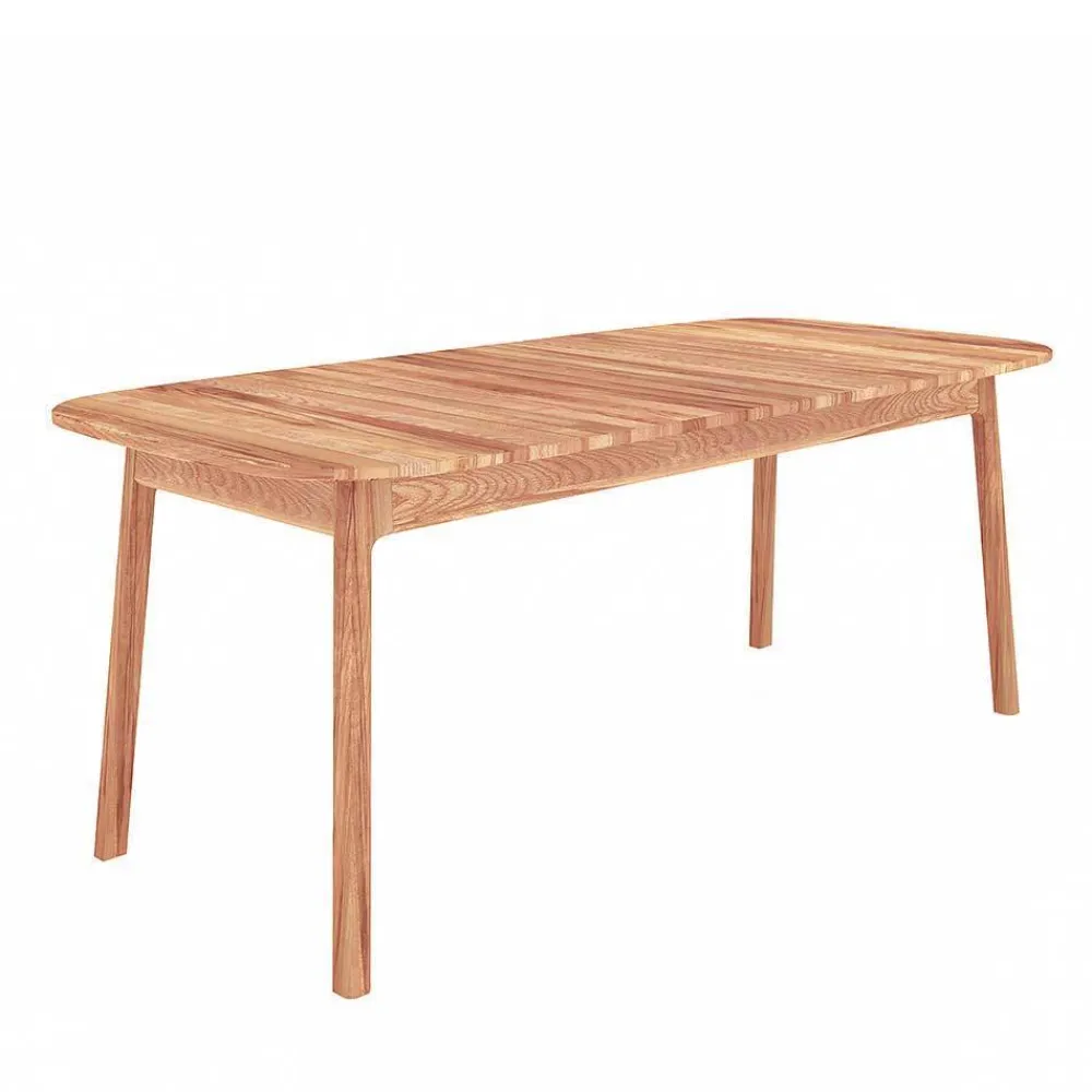 Wohnen Tische<Kernbuche Tisch mit 100 cm Tiefe - Lana