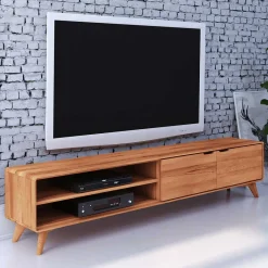 Wohnen Tv & Hifi-Möbel|Lowboards<Kernbuche TV Board in Natur geölt - Junola