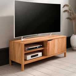 Wohnen Tv & Hifi-Möbel|Lowboards<Kernbuche TV Element mit einer Tür - Lana