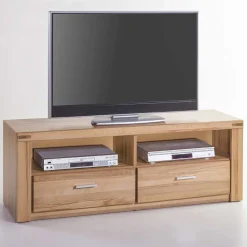 Wohnen Tv & Hifi-Möbel|Lowboards<Kernbuche TV Element mit 138cm Länge - Uhelia
