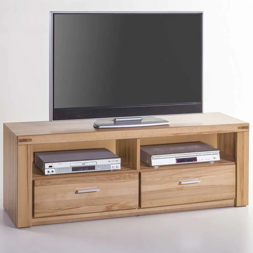 Wohnen Tv & Hifi-Möbel|Lowboards<Kernbuche TV Element mit 138cm Länge - Uhelia