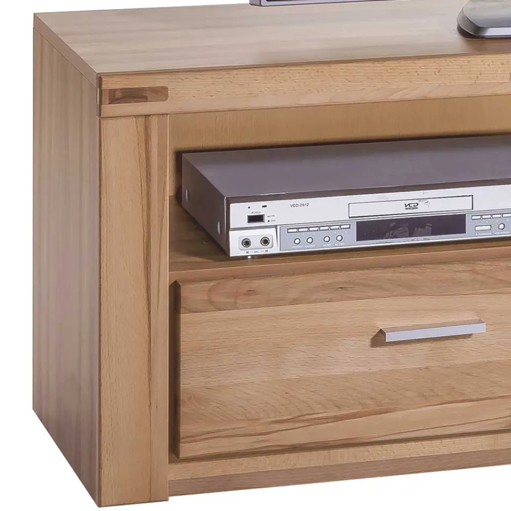 Wohnen Tv & Hifi-Möbel|Lowboards<Kernbuche TV Element mit 138cm Länge - Uhelia