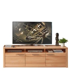 Wohnen Lowboards|Tv & Hifi-Möbel<Kernbuche TV Lowboard 190 cm breit - Amyonta