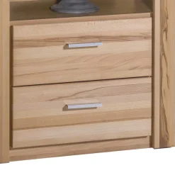 Wohnen Wohnwände<Kernbuche Wohnwand Möbel Set - Uhelia (vierteilig)