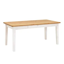 Wohnen Tische<Kiefer Esstisch Sibiuta mit Schubladen