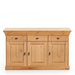 Wohnen Sideboards<Kiefer-Massivholz Sideboard Piatra im Landhausstil