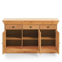 Wohnen Sideboards<Kiefer-Massivholz Sideboard Piatra im Landhausstil