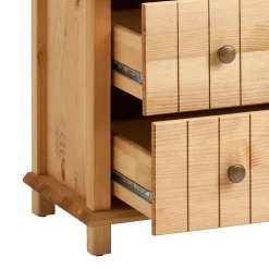 Wohnen Kommoden<Kiefernholz Kommode - modernes Landhaus - Akzinad