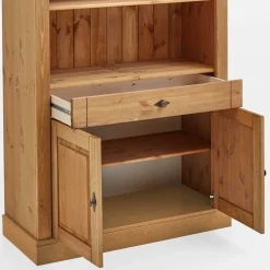 Wohnen Regale<Kiefernholz Landhaus Regal 108x203x45 cm - Piatra