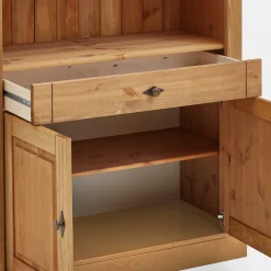 Wohnen Regale<Kiefernholz Landhaus Regal 108x203x45 cm - Piatra