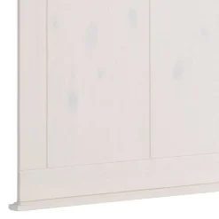 Wohnen Garderoben<Kiefernholz Wandgarderobe in Weiß - Viorica