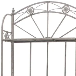 Wohnen Regale<Klappbares Standregal aus Metall - Romesca