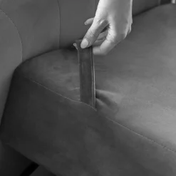 Wohnen Betten|Sofas<Klappcouch in Hellgrau Chenille - Jakery