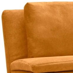 Wohnen Betten|Sofas<Klappcouch in Ocker mit Eiche - Lyra