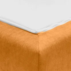 Wohnen Betten|Sofas<Klappcouch in Ocker mit Eiche - Lyra