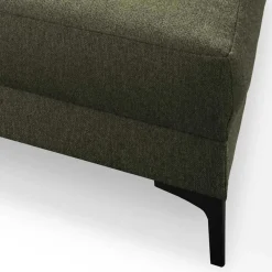 Wohnen Betten|Sofas<Klappcouch in Oliv Grün mit Federkern - Alcarizora