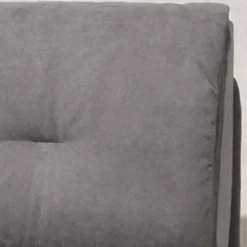 Wohnen Sofas<Klappsessel in Silber Grau Webstoff - Belania
