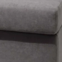 Wohnen Sofas<Klappsessel in Silber Grau Webstoff - Belania