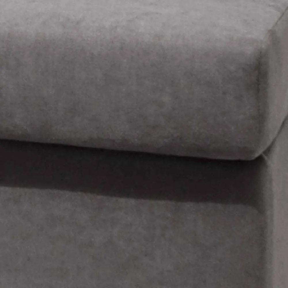 Wohnen Sofas<Klappsessel in Silber Grau Webstoff - Belania