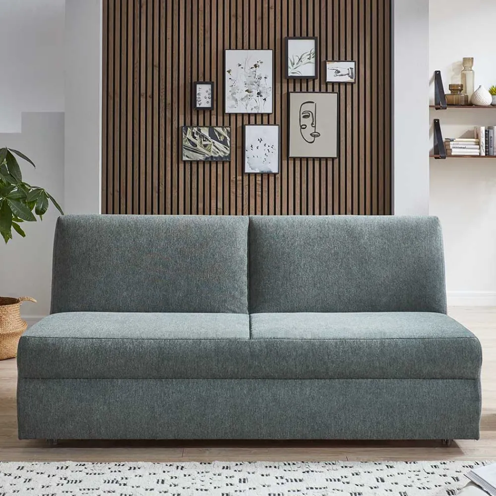 Wohnen Sofas<Klappsofa für zwei Personen in Graugrün - Legero