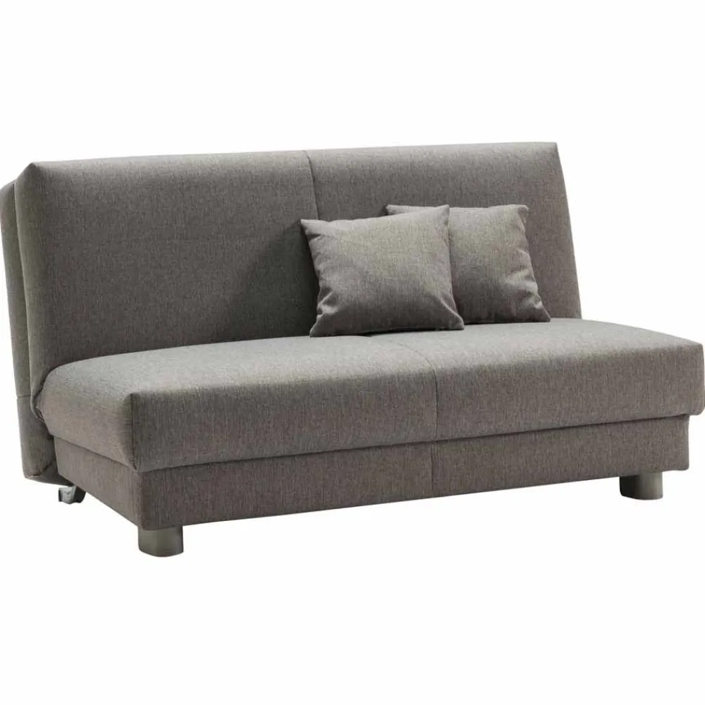 Wohnen Sofas<Klappsofa in Hellgrau Jerome mit 120x200 140x200