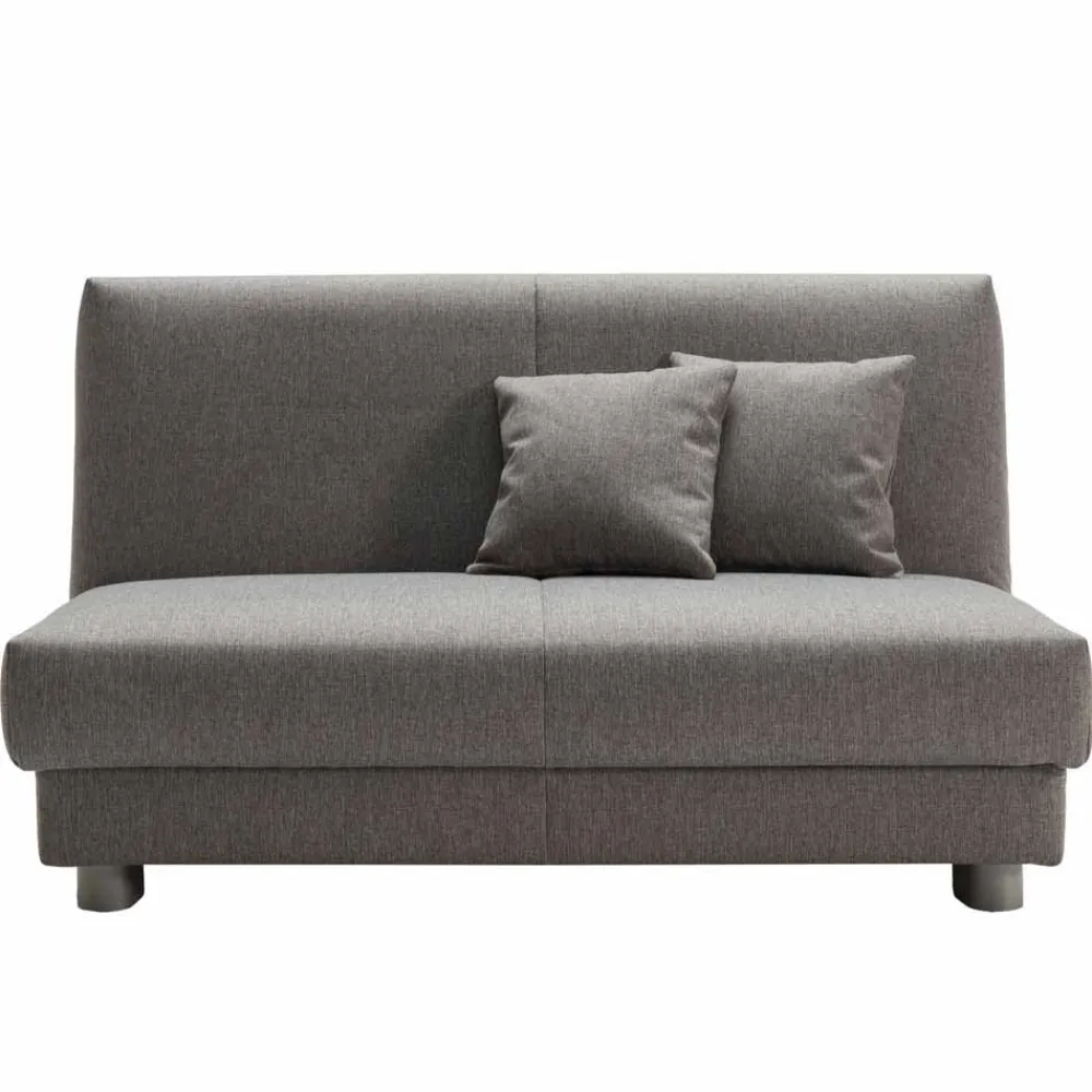 Wohnen Sofas<Klappsofa in Hellgrau Jerome mit 120x200 140x200
