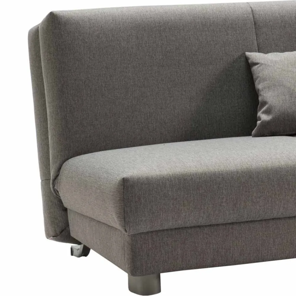 Wohnen Sofas<Klappsofa in Hellgrau Jerome mit 120x200 140x200