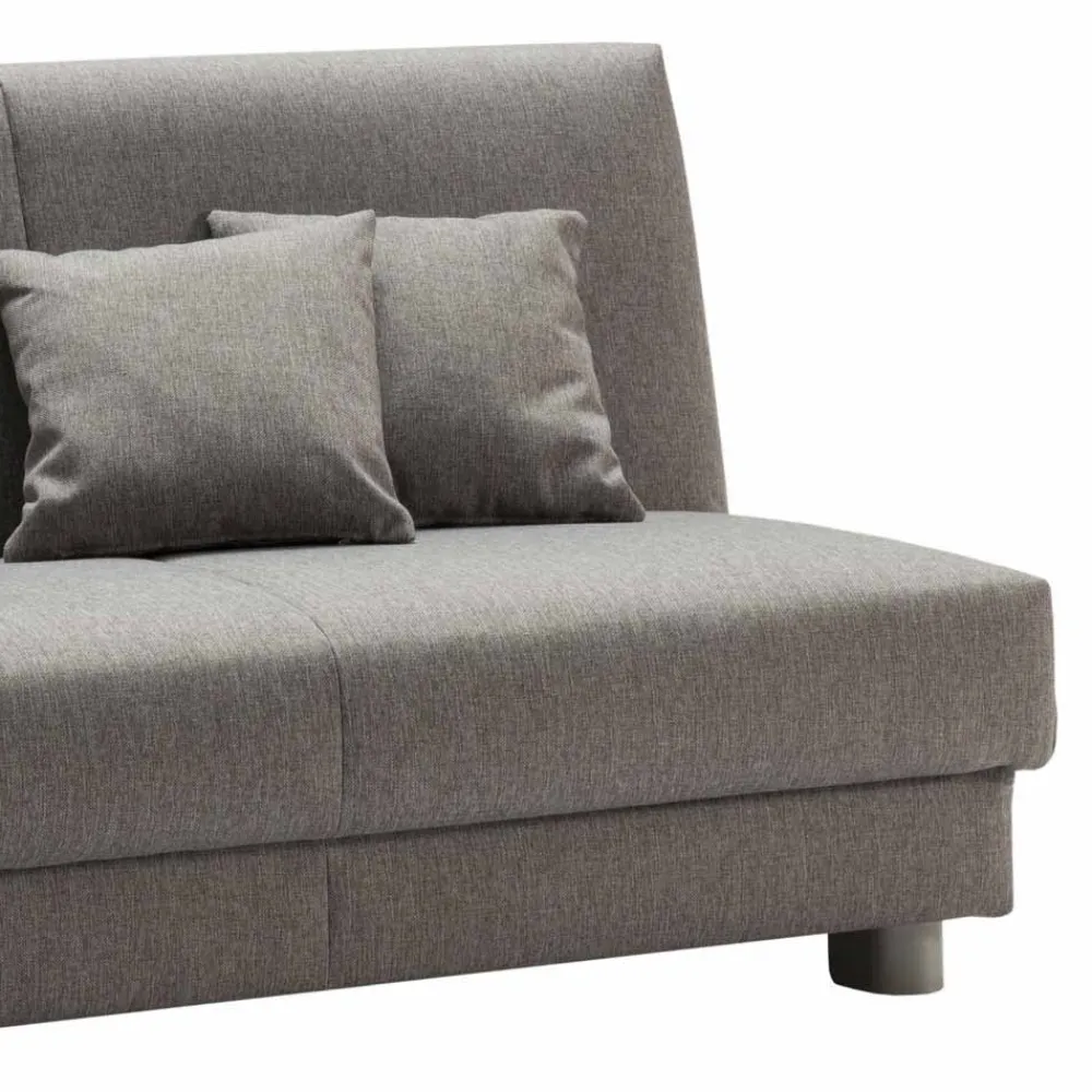 Wohnen Sofas<Klappsofa in Hellgrau Jerome mit 120x200 140x200