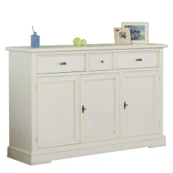 Wohnen Sideboards<Klassische Anrichte in Antikweiß - Annot