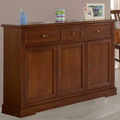 Wohnen Sideboards<Klassische Anrichte in Walnuss Braun - Istefanio