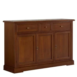 Wohnen Sideboards<Klassische Anrichte in Walnuss Braun - Istefanio