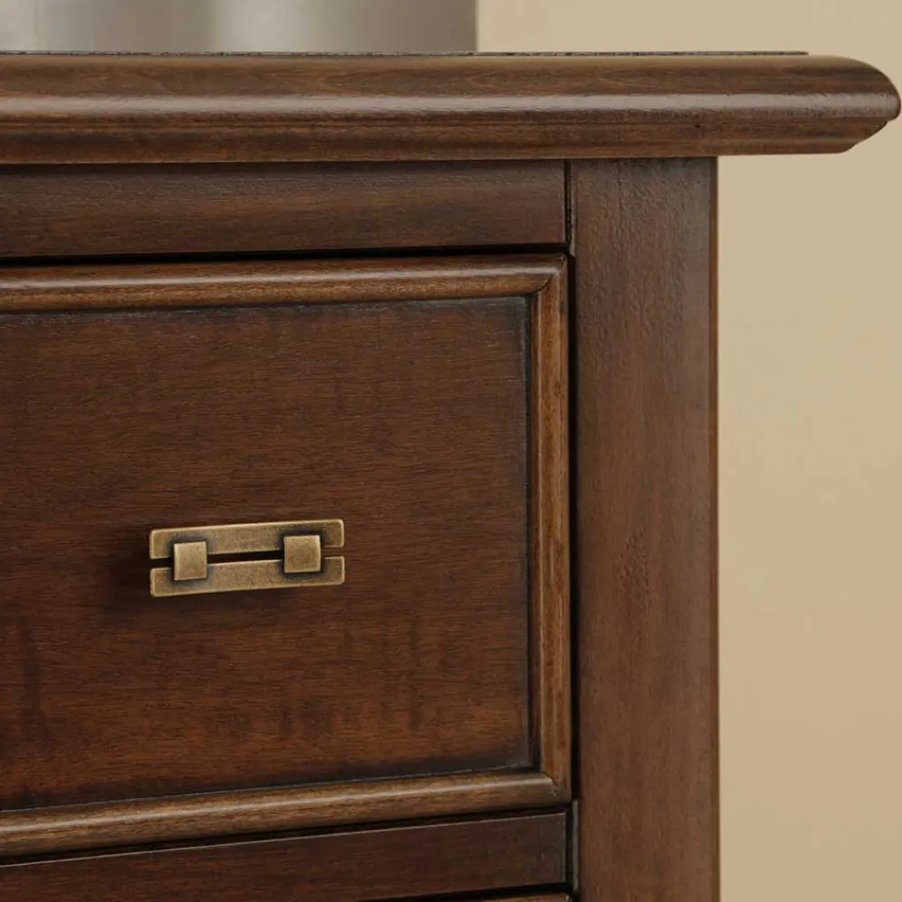 Wohnen Sideboards<Klassische Anrichte in Walnuss Braun - Istefanio