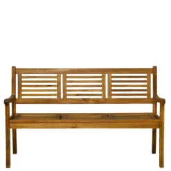 Wohnen Sitzbank<Klassische Gartenbank aus Akazie Massivholz - Detroit