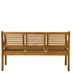 Wohnen Sitzbank<Klassische Gartenbank aus Akazie Massivholz - Detroit