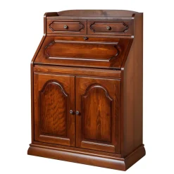 Wohnen Highboards|Tische<Klassischer Sekretär in Nussbaum - Modicca