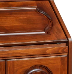 Wohnen Highboards|Tische<Klassischer Sekretär in Nussbaum - Modicca