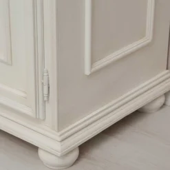 Wohnen Tv & Hifi-Möbel<Klassischer TV Unterschrank in Antikweiß - Vicina