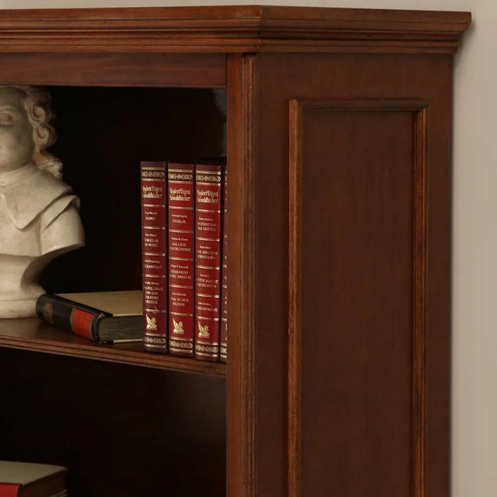 Wohnen Vitrinen<Klassisches Bücherregal mit vier Fächern - Manicos