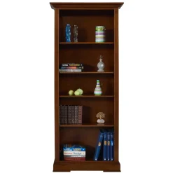 Wohnen Vitrinen<Klassisches Bücherregal mit fünf Fächern - Istefanio