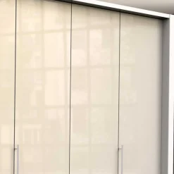Wohnen Kleiderschränke<Kleiderschrank für modernes Schlafzimmer in Creme - Zidarie