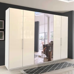 Wohnen Kleiderschränke<Kleiderschrank fürs Schlafzimmer mit Spiegel - Zidarie
