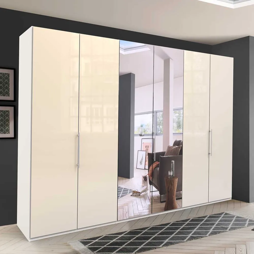 Wohnen Kleiderschränke<Kleiderschrank fürs Schlafzimmer mit Spiegel - Zidarie