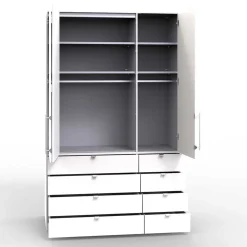 Wohnen Kleiderschränke<Kleiderschrank fürs Schlafzimmer mit zwei Türen - Tivierto