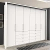 Wohnen Kleiderschränke<Kleiderschrank fürs Schlafzimmer mit Metallgriffen - Donpiave