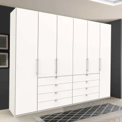 Wohnen Kleiderschränke<Kleiderschrank fürs Schlafzimmer mit Metallgriffen - Donpiave