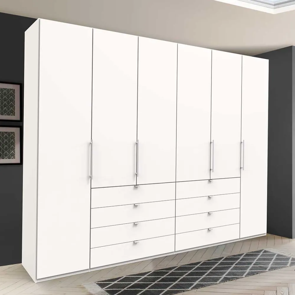 Wohnen Kleiderschränke<Kleiderschrank fürs Schlafzimmer mit Metallgriffen - Donpiave